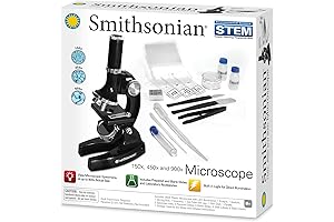 SmithsonianNSI 150x/450x/900x Microscope Kit