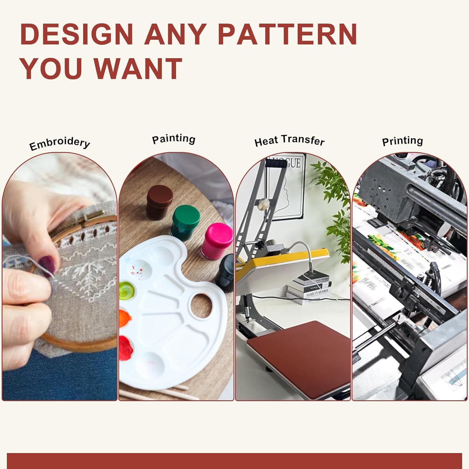 4pcs Sublimation Blanks Makeup Bag,Sublimation Blanks Cosmetic Bag Makeup Bag Bulk Travel Toiletry Bag With Zipper Pouch Insulated Lunch Bag Heat Transfer Removable Sublimation Bags for DIY Craft - Image 4