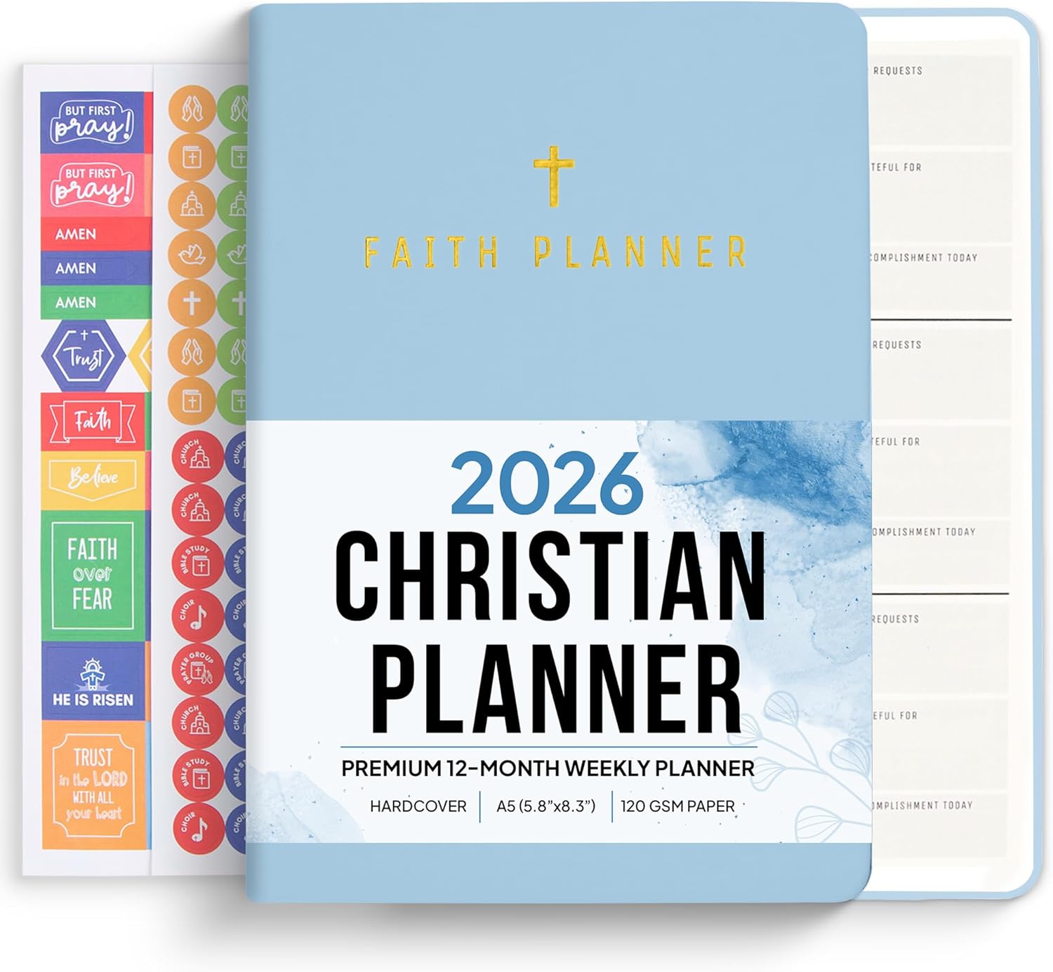 2026年 クリスチャンプランナー&amp;祈りの日記 | 神との関係を強化し、神の道をよりよくナビゲートしましょう | デイリープ