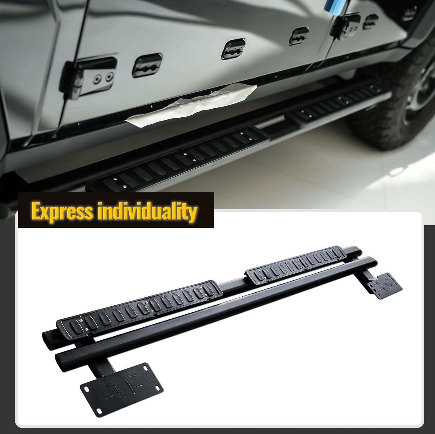 Running Board Side Step Fits for Ineos Grenadier 2023 2024 2025 Aluminium Pedal Nerf Bar