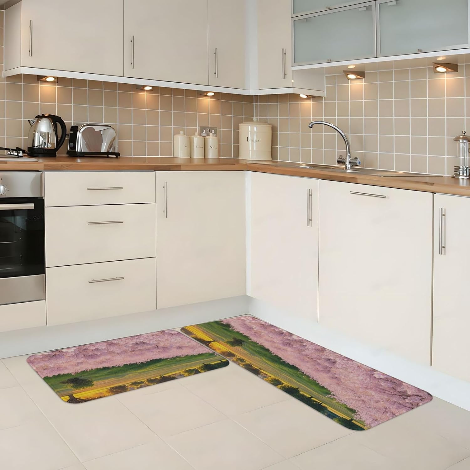Kitchen Rugs Home Decor Kitchen Mats for Floor Anti Fatigue Kitchen Mats
