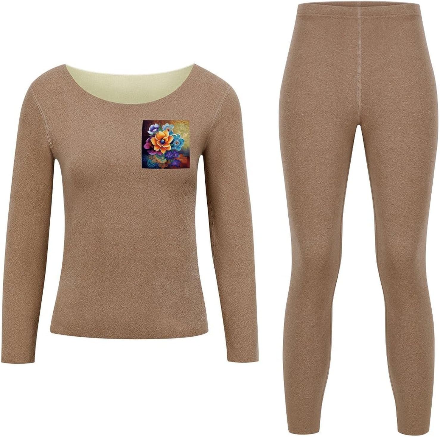 Women's Thermal Underwear Thermals for Women Cold Weather Womens Thermal Set