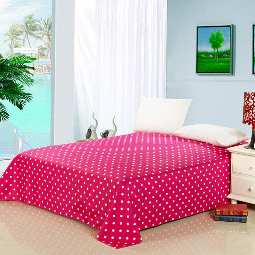 Draps en coton rayé 160x230cm lit simple et double imprimé