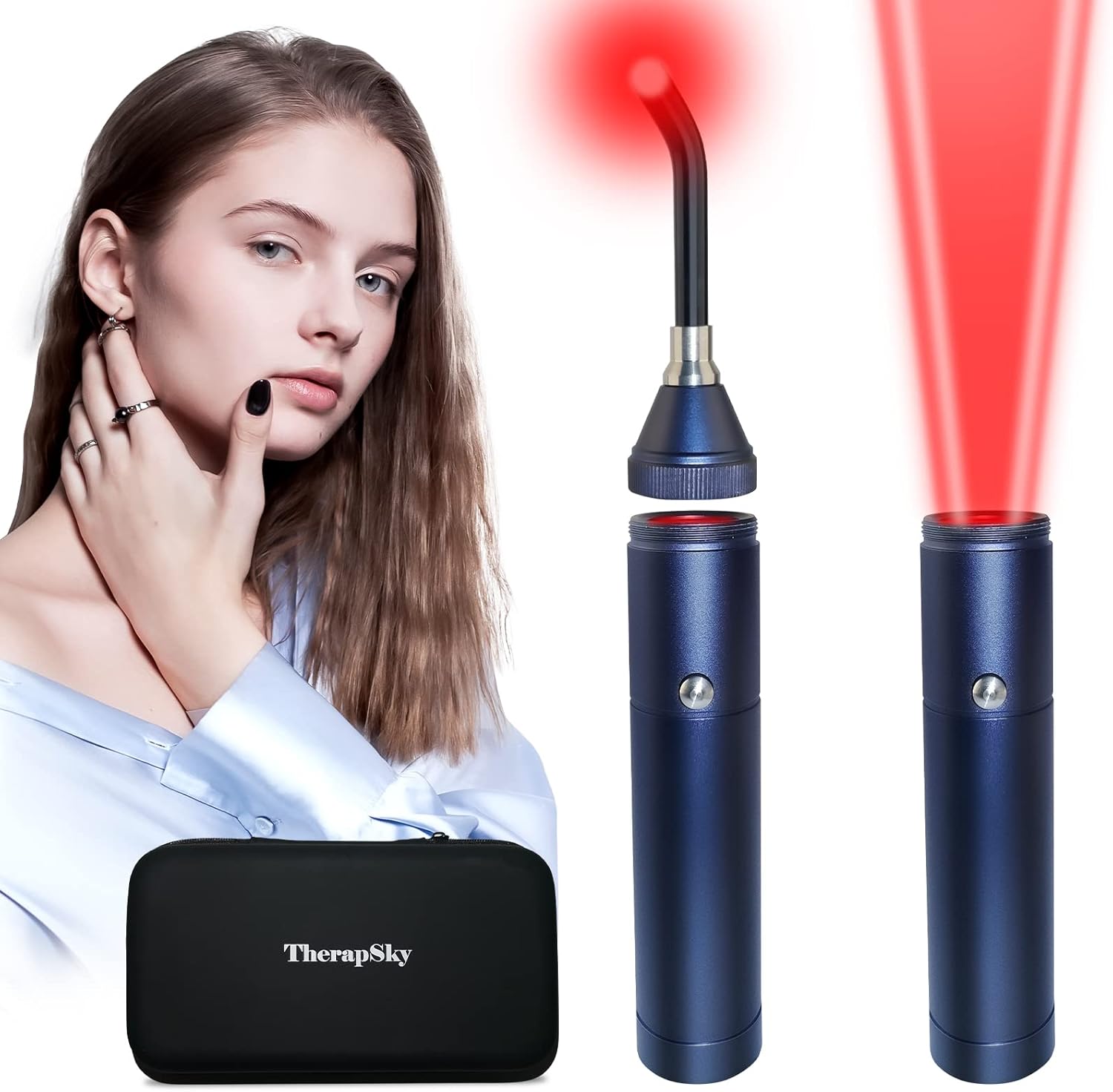 TherapSky Red Light Therapy Device, Cold Sore Canker Sore
