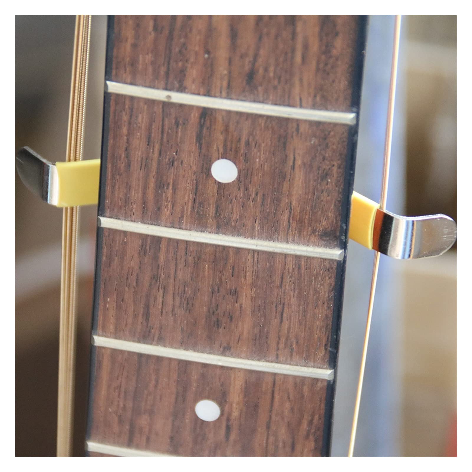 TSTS Separador De Cuerdas De Guitarra De 2 Uds, Cuerdas De Pulido, Herramienta Separada De Metal para Guitarras Eléctricas Acústicas Clásicas Populares Herramientas Guitarra