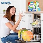 NATRUTH Dishwasher Cleaner And Deodorizer Tablets -30 Pack for Deep Cleaning, Deodorizing & Protecting, Prevents Buildup.Heavy Duty And Septic Safe.Clean Dish Washer For Limescale, Odor, Smell