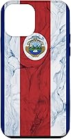 Vista 16 de Costa Rica Flag and Elegant Background - Costa Rican Pride Case for iPhone 17