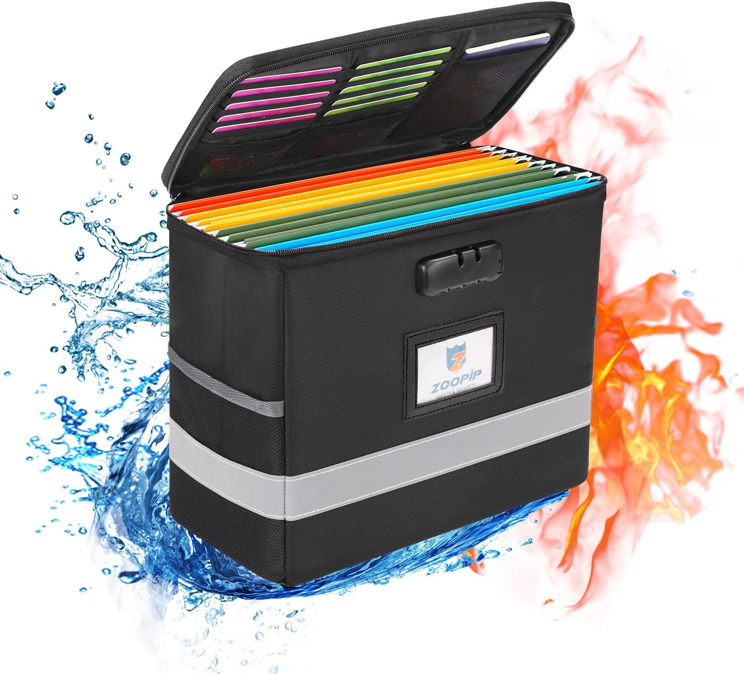 Office Depot Large Mobile File Box, Letter Size, 11 5/8in