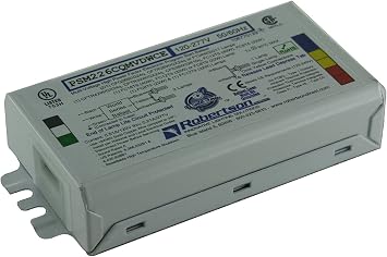 Robertson PSM226CQMVDWCE CFL Ballast 3P20145 1 or 2 Lamp 26W Compact Fluorescent Electronic Ballast, 120277V, Programmed Start for CFQ26W/G24q lamps. Supports CFL lamps from 22W to 42W Qty 1 ea