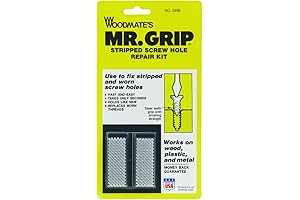 MR GRIP 3/4 X 2-Inch Wood Screw Hole Repair Strips (6-Pack)