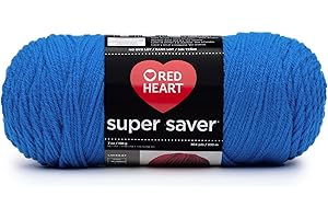 RED HEART Super Saver Yarn, Blue (b001732fz2)