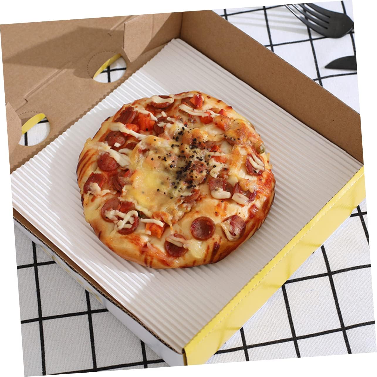 25pcs Square Baking Paper Oil Absorbing Paper Mats