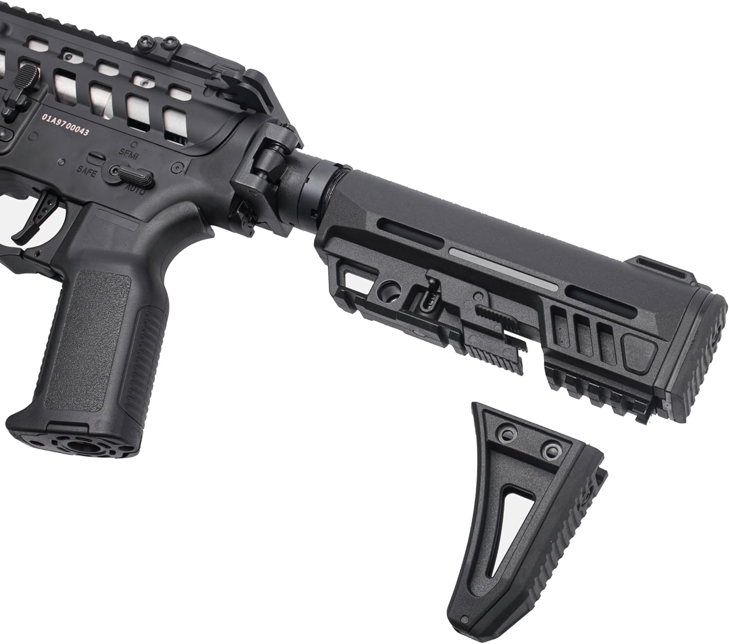 Arcturus Tactical CAT-02 Legend 8.5" Airsoft Rifle M4 Aluminum/Polymer Electric Full/Semi-Auto Airsoft AEG Rifle