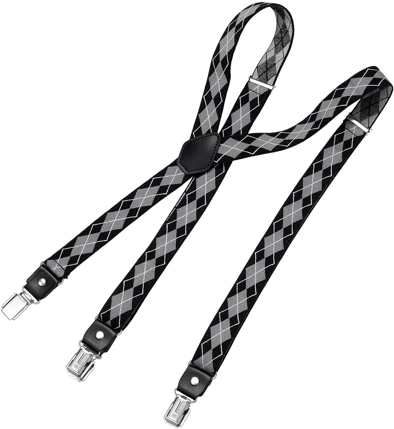Chequered, Black, Grey, White