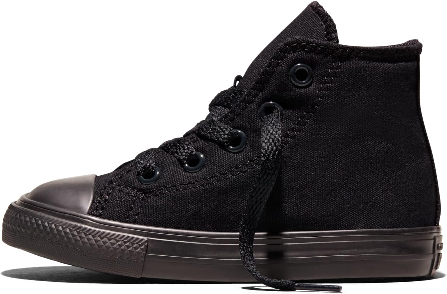 two right unbranded converse boys chuck taylor all star high top toddler black monochrome baby size 8