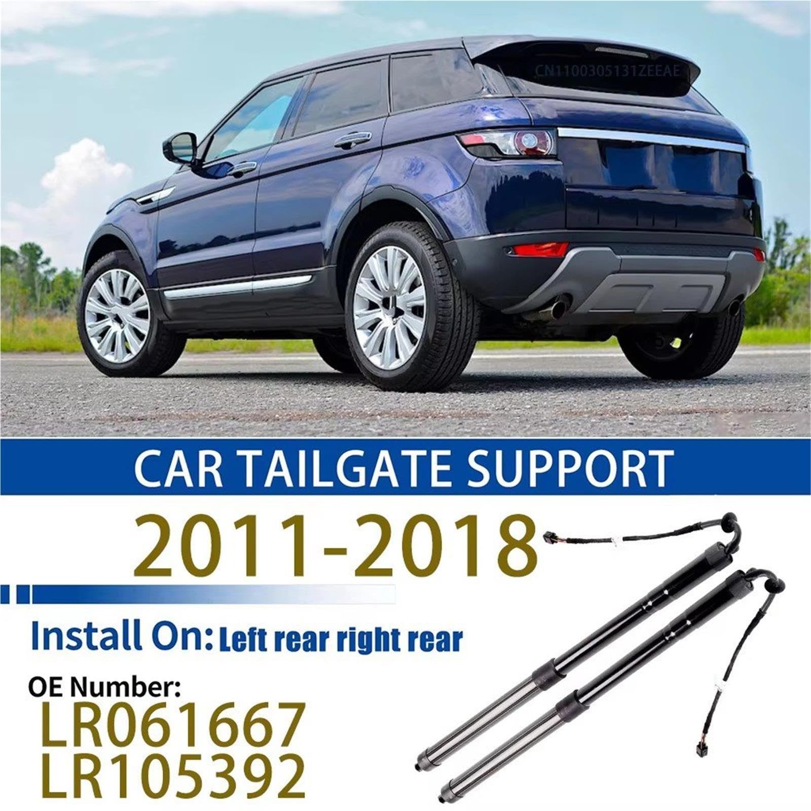 Pistone Portellone Per ROVER Per EVOQUE L538 2011-2018