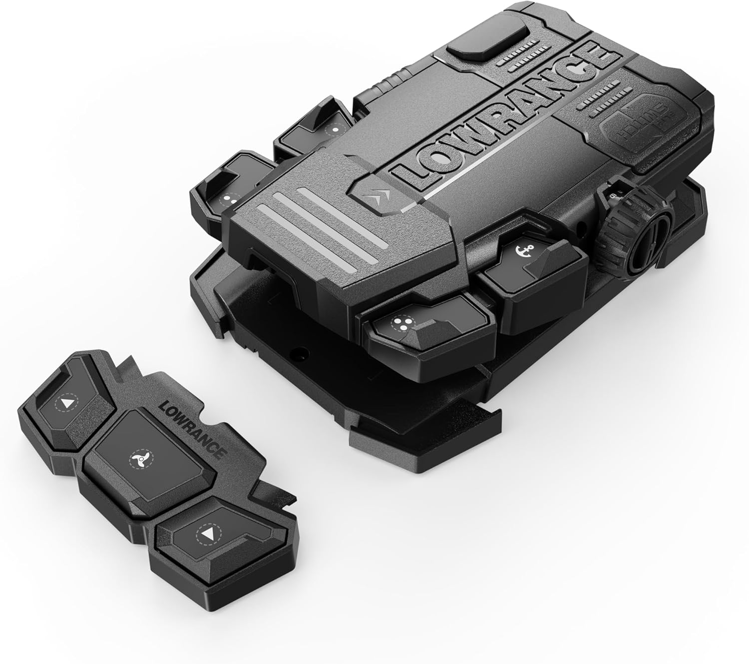 Lowrance 000-16177-001 Advanced Wireless Trolling Motor Foot Pedal, Black