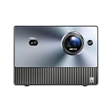 Hisense C1 Smart Mini Projektor 4K UHD Trichroma (65-150 Zoll), Dolby Vision, Dolby Atmos, JBL Lautsprecher, VIDAA U6, Airplay, 4K Upscaling, Filmmaker Modus, Game Modus, Silber