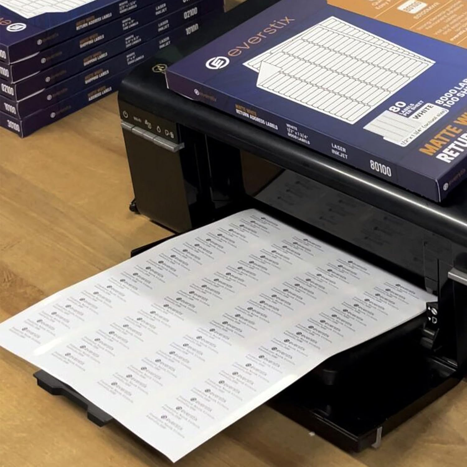 1/2" x 1-3/4", 25 Sheets, 2000 Return Address Labels for Laser & Inkjet Printers, Letter Size - Image 5