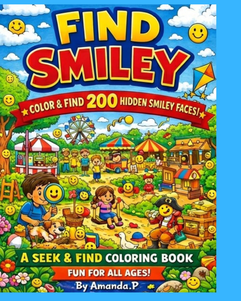 Find Smiley: Color and find 200 hidden smiley faces!