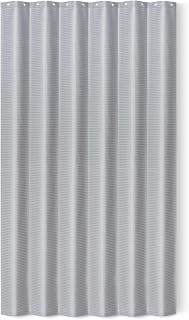 Modern Style Polyester Shower Curtain, Quick-Drying, Waffle Texture, 72 x 72 inches, Dark Grey