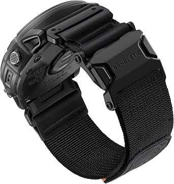 Bandletic Magnetic Bands Compatible with Garmin Instinct 3 50mm Watch Band, 26mm Quick Fit Strap for Fenix 8 51mm/7X 6X Pro/5X Plus/3/3 HR/Instinct 2X/Enduro/Quatix Tactix 8 51mm/Epix Pro Gen 2 51mm