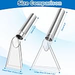 Happy Tree Universal Fit All Shop Vacs with1-1/4 &1-7/8'' & Adaptateurs 2-1/2'' Grand accessoire petit extrait clair pour le nettoyage de tapis rembourré détail de voiture, pièce d'extraction à vide (CCLS5C)