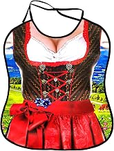 EQLEF Bib Adult Funny Bib for Men Women Washable Bib for Adults Funny Dress Protection Adults for Party Gifts (A)