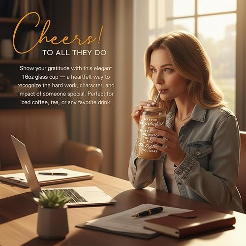 Miniatura 3 de Regalos que Hacen la Diferencia, Regalos de Agradecimiento para Empleados para Colegas, Profesores, Regalo de Gracias para Mujeres, Colegas,