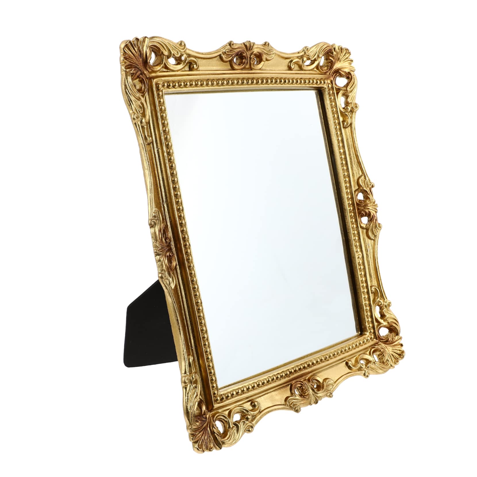 Miroir de maquillage rétro pour une routine beauté romantique dans la chambre d'une fille