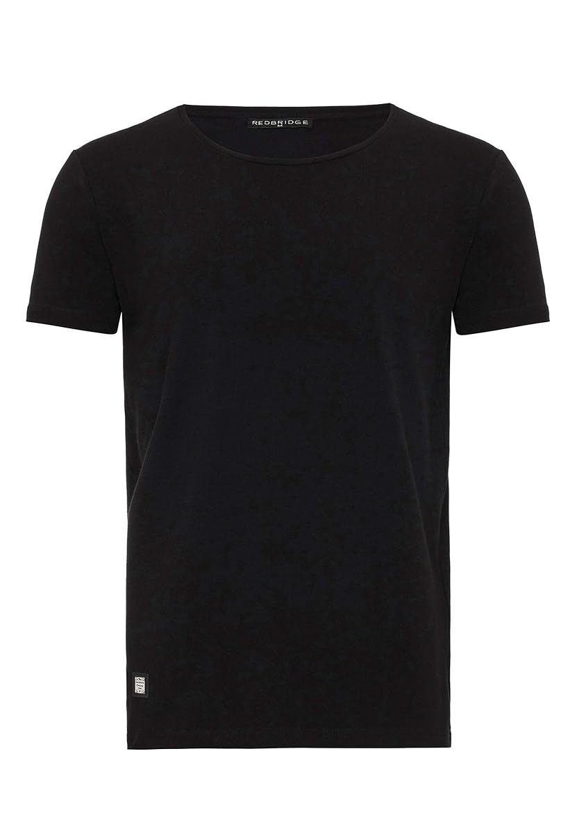 Męski T-shirt luźny okrągły dekolt Regular Fit