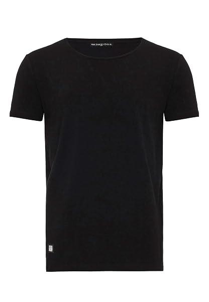Męski T-shirt luźny okrągły dekolt Regular Fit