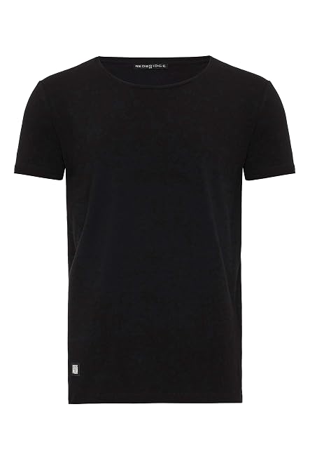 Męski T-shirt luźny okrągły dekolt Regular Fit