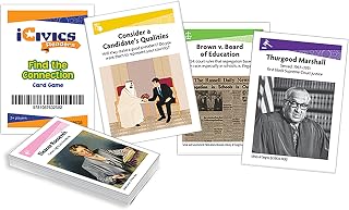 iCivics: Find the Connection Game Cards