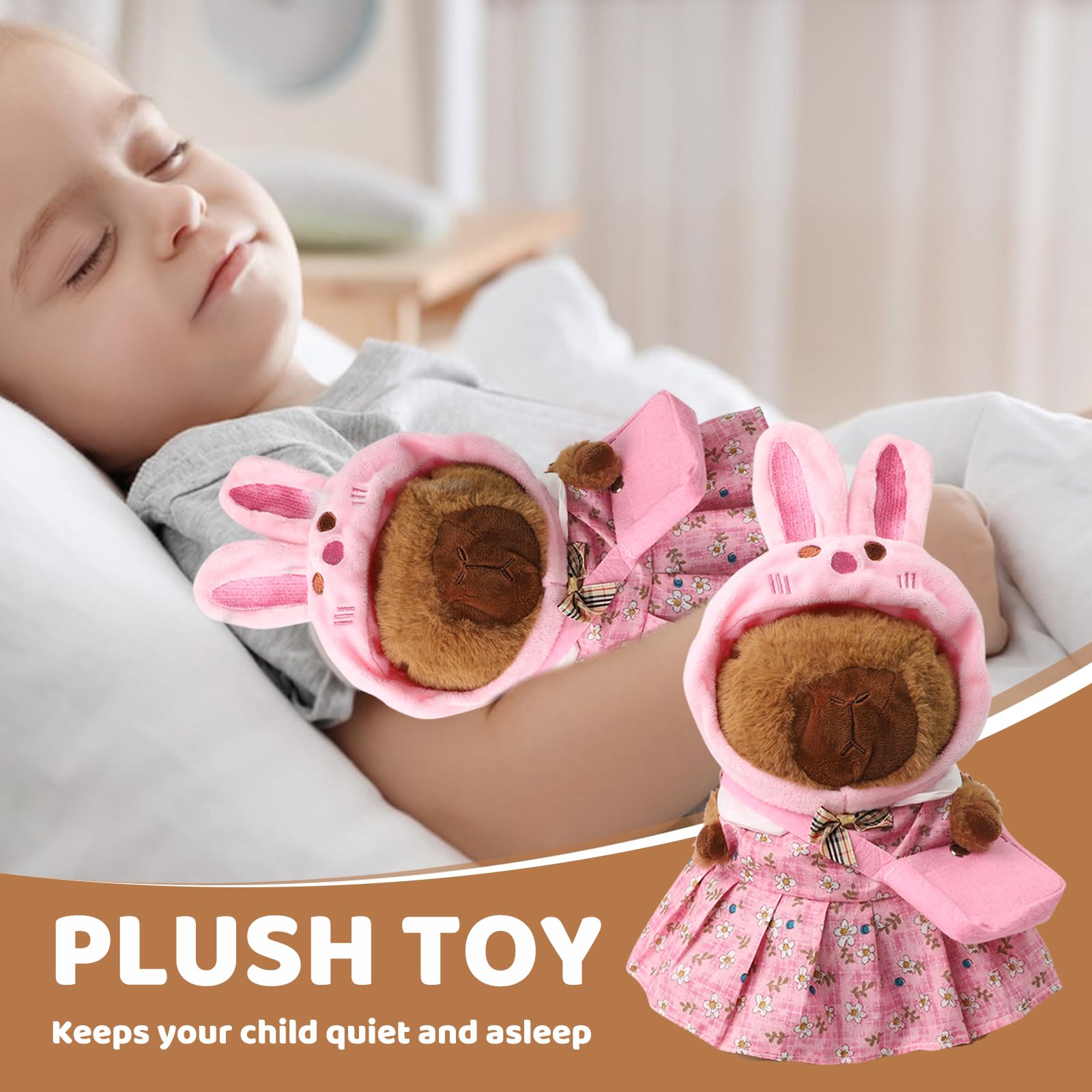 VETEMENT - ACCESSOIRE POUPEE,Type 3--Sous vêtements de poupée en peluche, 1 pièce, mignon Kawaii