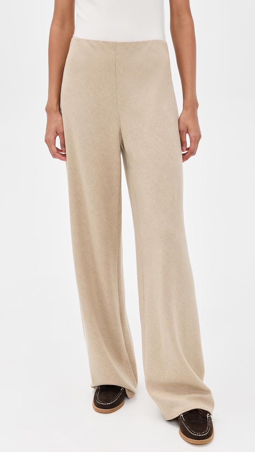 Vince Women's High Waist Wool Blend Bias Pants - Image 2