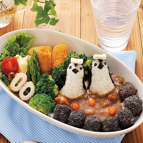 Miniatura 7 de Moldes de bolas de arroz para niños, kit de fabricación de sushi bento sushi nori máquina de sushi molde de utensilios de cocina