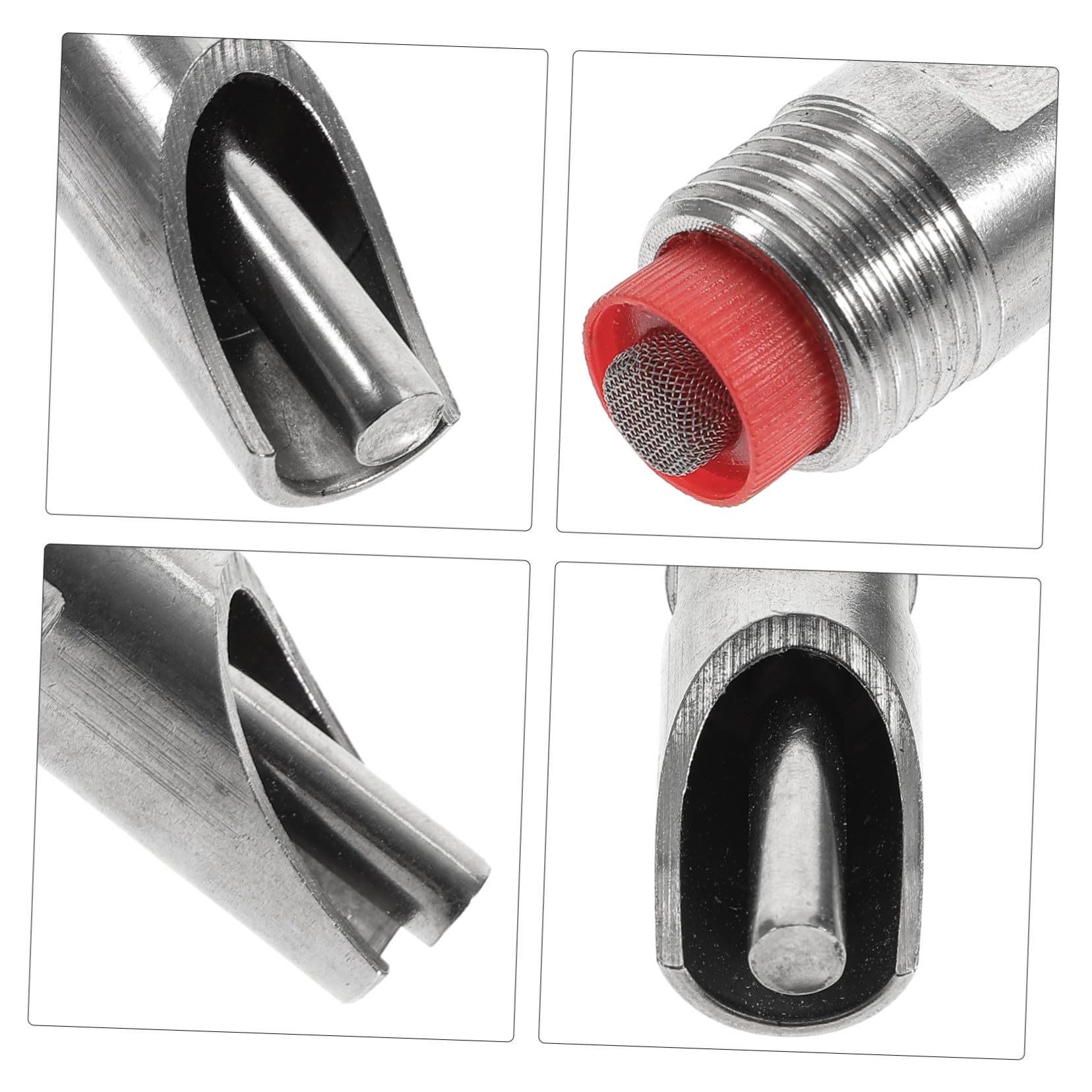 Abbeveratoio Automatico per Suini 10 Pezzi in Acciaio Inox | Polietilene e Abs, Protezione Anti-spruzzo, per Allevamento Ovino e Zootecnico