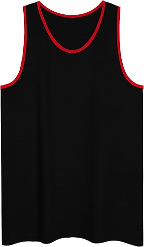 Miniatura 7 de Allsense Mens Hipster Hip Hop Longline Dropcut Solid Curved Hem Tank Top Shirts
