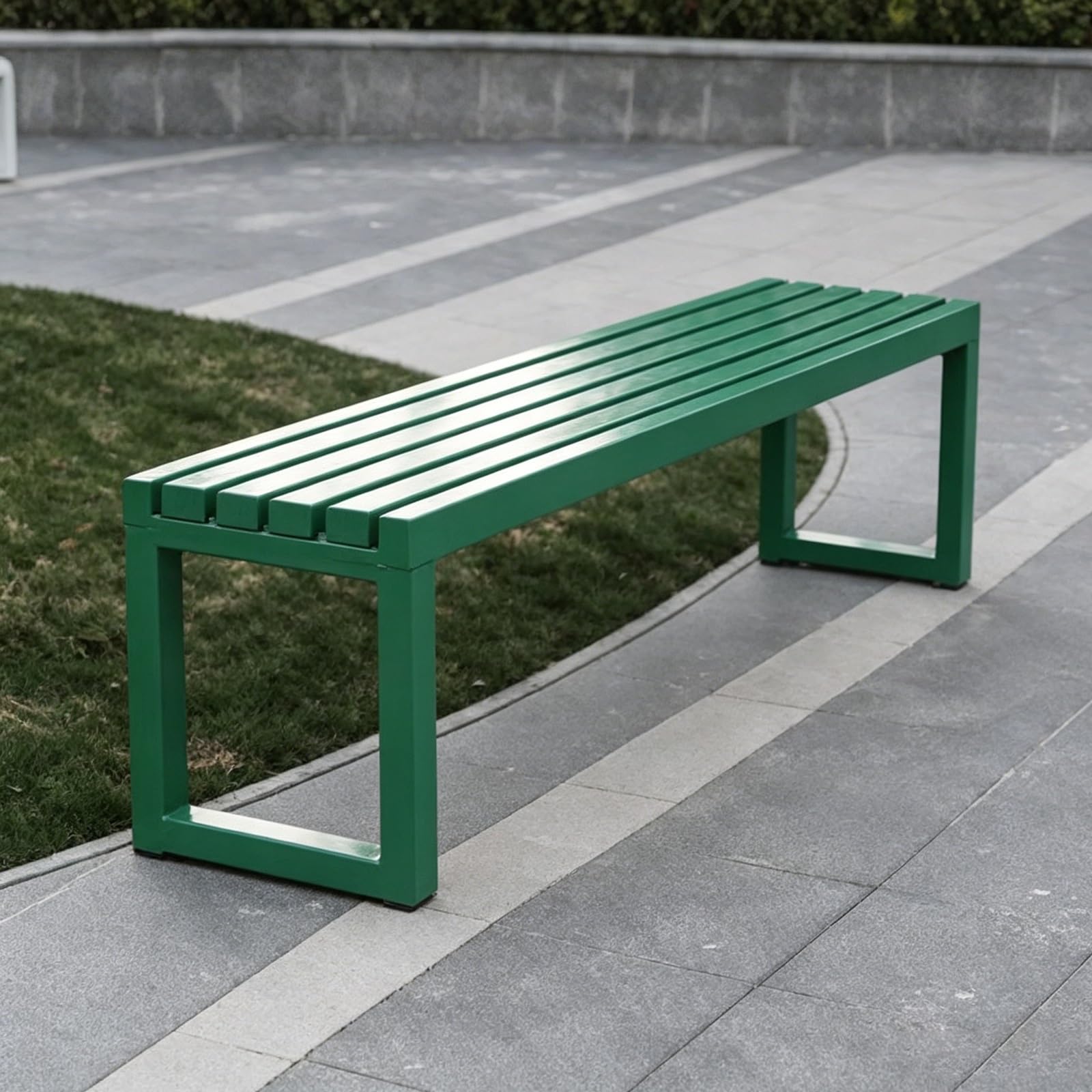 Asiento de metal resistente SEIFE para exteriores y terrazas de diseño