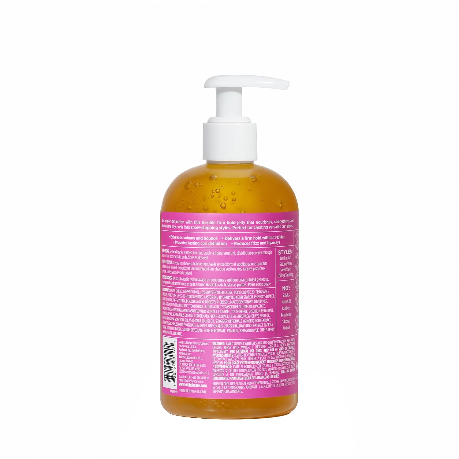 ORS Curlshow Curl Creator Defining Jelly, Delivers Lasting Definition & a Firm Hold 12 Ounces