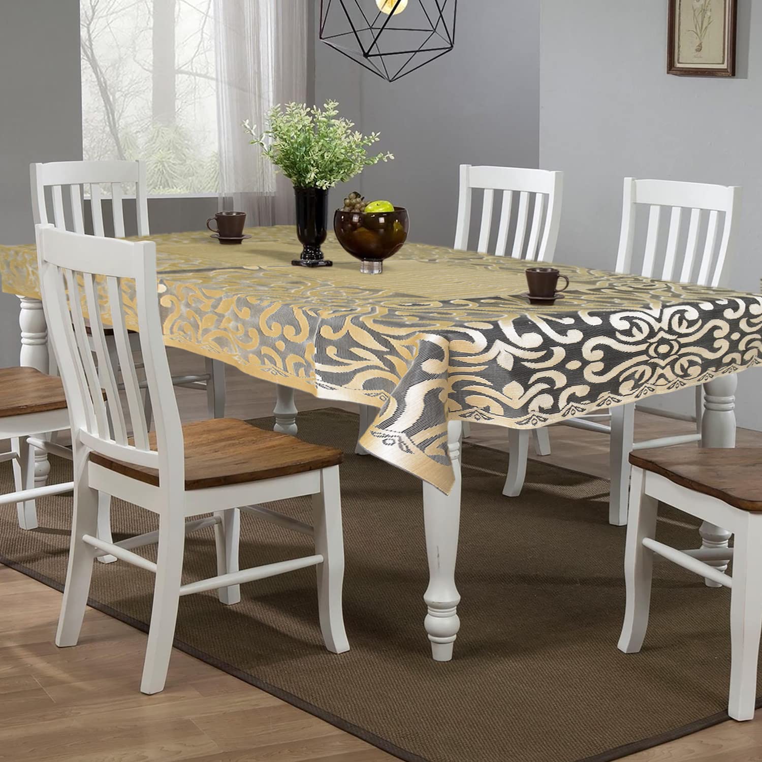 See full amazon price history chart for Kuber Industries Artcam Design Cotton 6 Seater Dining Table Cover 60"x90" (Golden) Kuber Industries Artcam Design Cotton 6 Seater Dining Table Cover 60"x90" (Golden) (B09VFMD2MP) Amazon Price History, Amazon Price Tracker