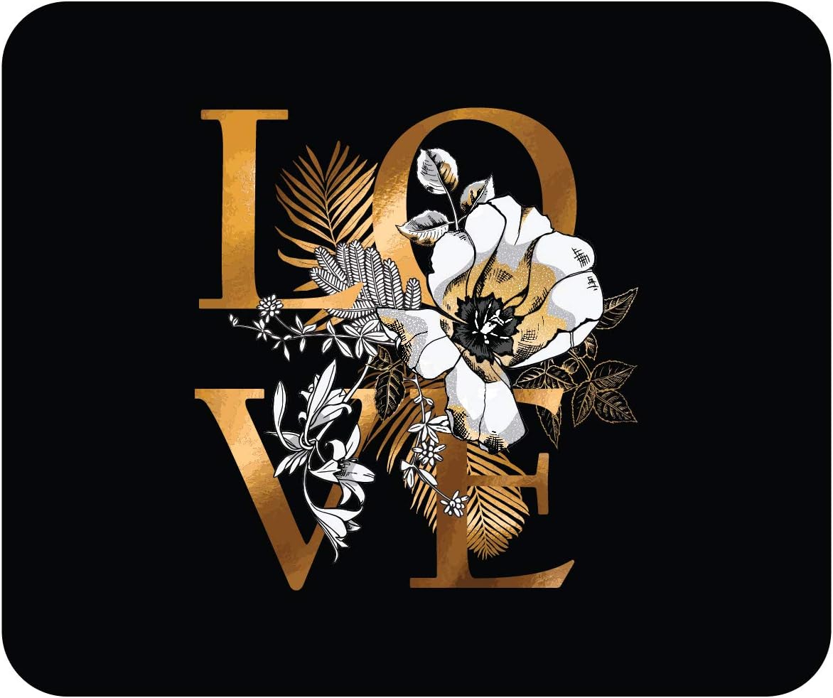 OTM Essentials Artist Series Fabric Mouse Pad, Gold Foil