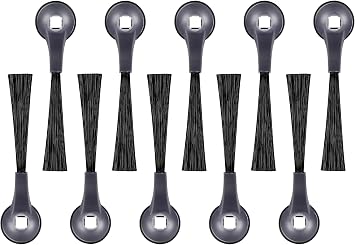 102KY1000 Shark Side Brushes Replacement for Shark IQ Robot Brushes RV912S RV1100 R100 R101AE RV1001AE RV1000 AV911S AV1010AE AV2501AE RV2011DRUS, Shark Vacuum Brushes 102KY1000 10Pack
