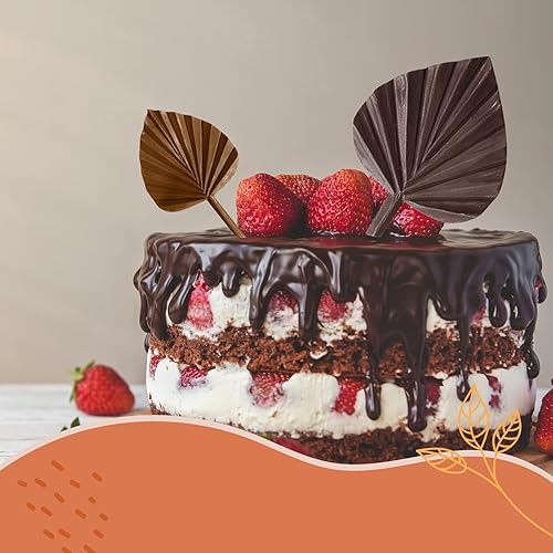 Miniatura 2 de FVVMEED Molde de silicona con forma de hoja de abanico decoración de pasteles gelatina magdalena decoración de caramelo chocolate bandeja de cubitos