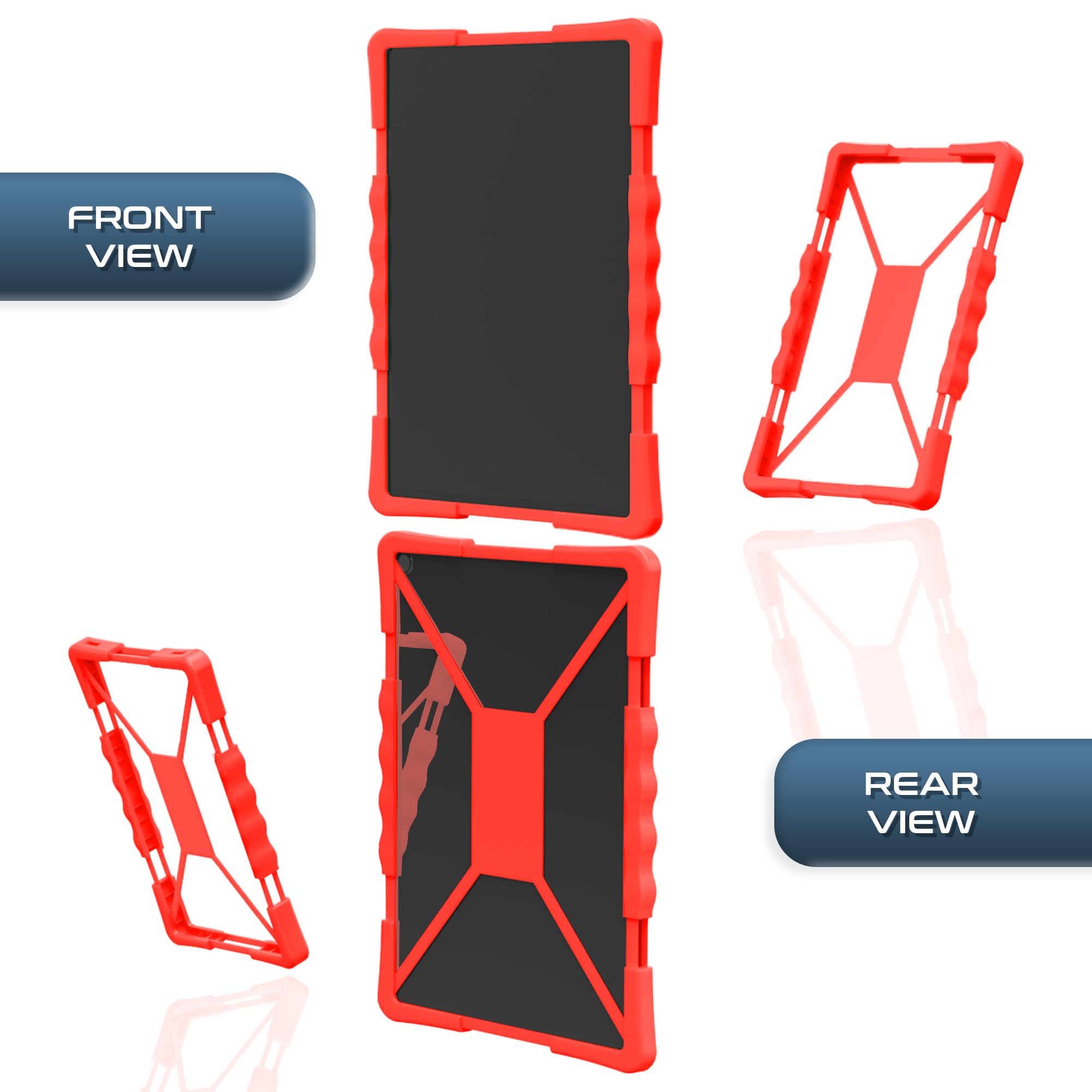 FINTIE Custodia Universale per Tablet 10 Pollici, [Multi-angli] Protettiva Stand Case per TECLAST, Blackview, SEBBE, HiGrace, DOOGEE ecc, Cover Compatibile con Tablet 9 - 10.9, Lilla