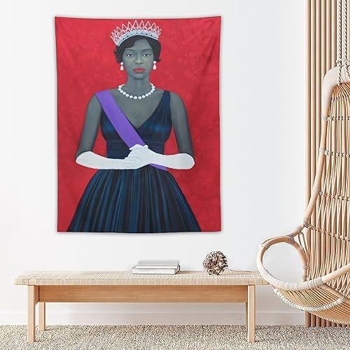 Miniatura 5 de Amy Sherald Poster American Portrait Art Tapestry Painting Decor Wall Print Photo Gifts Home Modern Decorative Tapestries 30"x40"