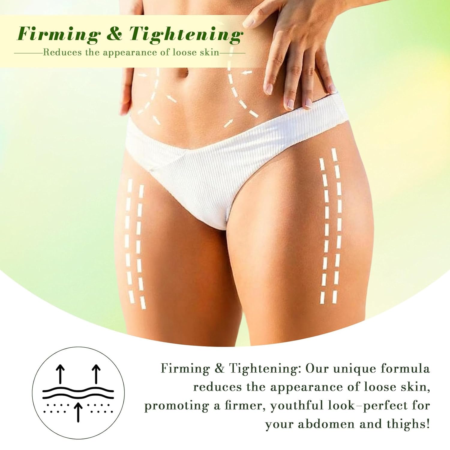 Overnight Toning Whip - Firming Body Cream (7.44 FL OZ) targets loose skin for a smoother, youthful appearance while you sleep. Ideal for enhancing your nighttime skincare routine - Image 3