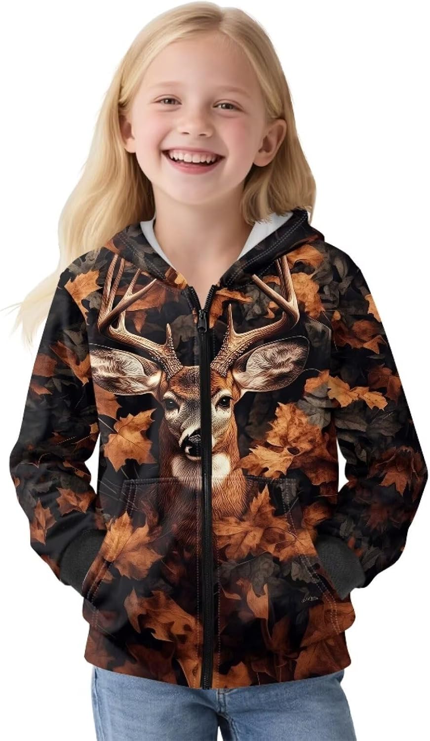 Long Sleeve Hoodies for Girls 6-16 Years Old Kids Hooded Sweatshirts