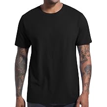 VEIISAR Mens T-Shirt 210 GSM Medium Weight 100% Cotton Pre-Washed - Soft & Comfortable Fabric Classic Basic T-Shirt